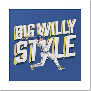 Willy Adames Big Willy Style Posters and Art